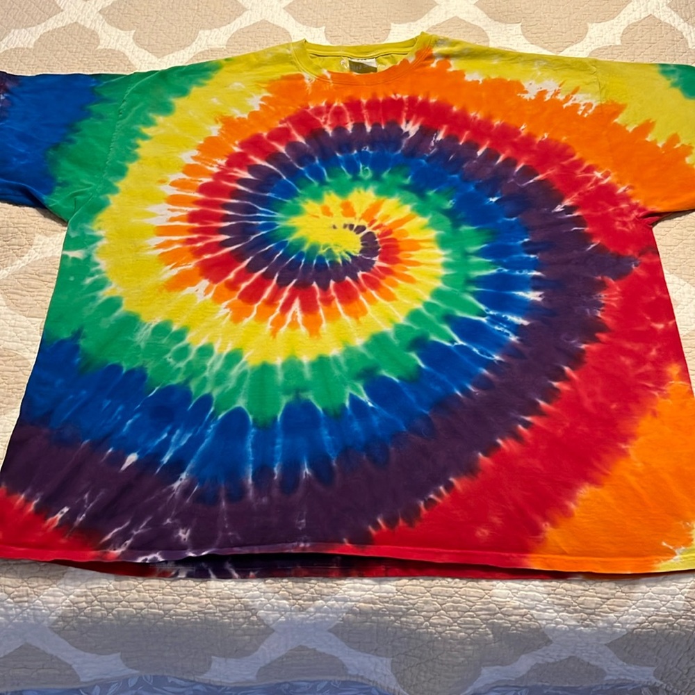 Koloa Surf Co.🏄‍♂️Tye Dye Spiral T-Shirt Multicolored